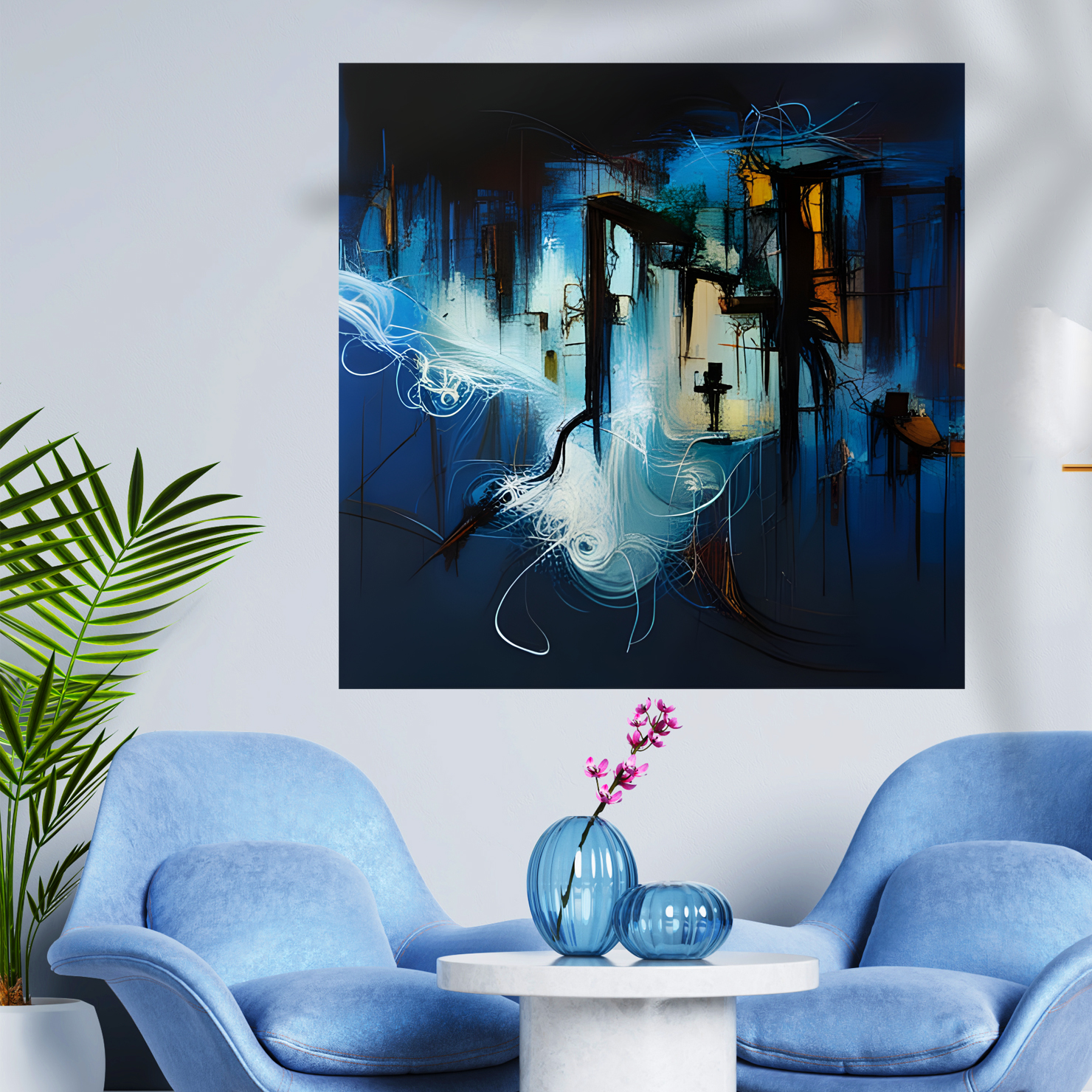 Frost Wind Abstract Gingezel Zazzle